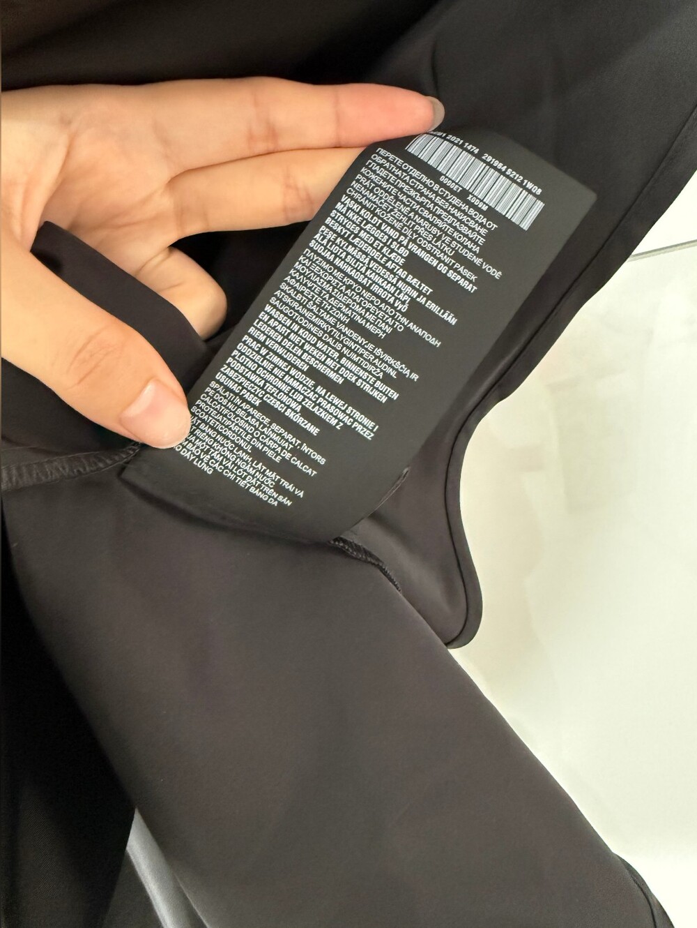 Prada Black Short-Sleeve Drawstring A-Line Mini Dress - Picture 13 of 13